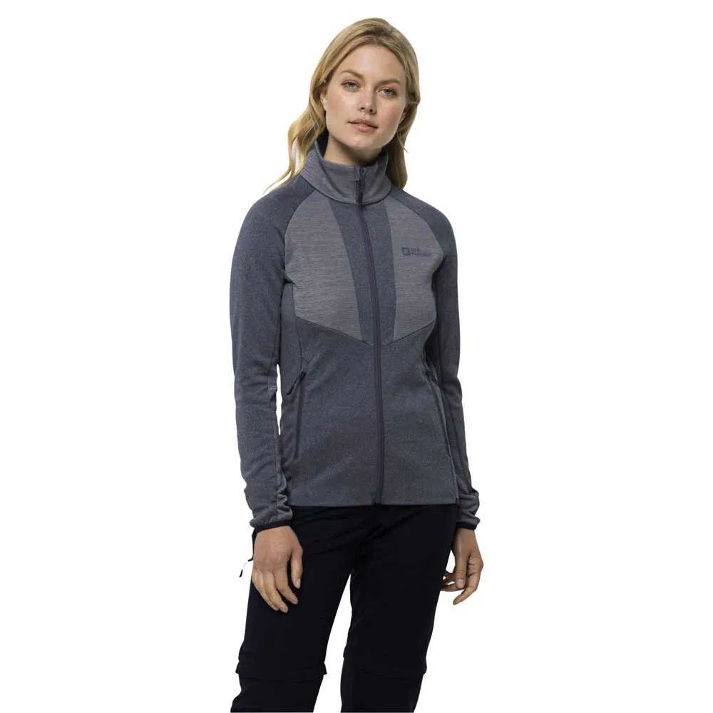 Jack Wolfskin Blattsteig Fleece Mit Durchgehendem Reißverschluss Jack Wolfskin Blattsteig Fleece Mit Durchgehendem Reißverschluss
