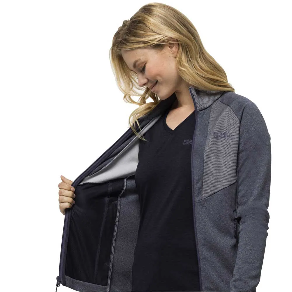 Jack Wolfskin Blattsteig Fleece Mit Durchgehendem Reißverschluss Jack Wolfskin Blattsteig Fleece Mit Durchgehendem Reißverschluss