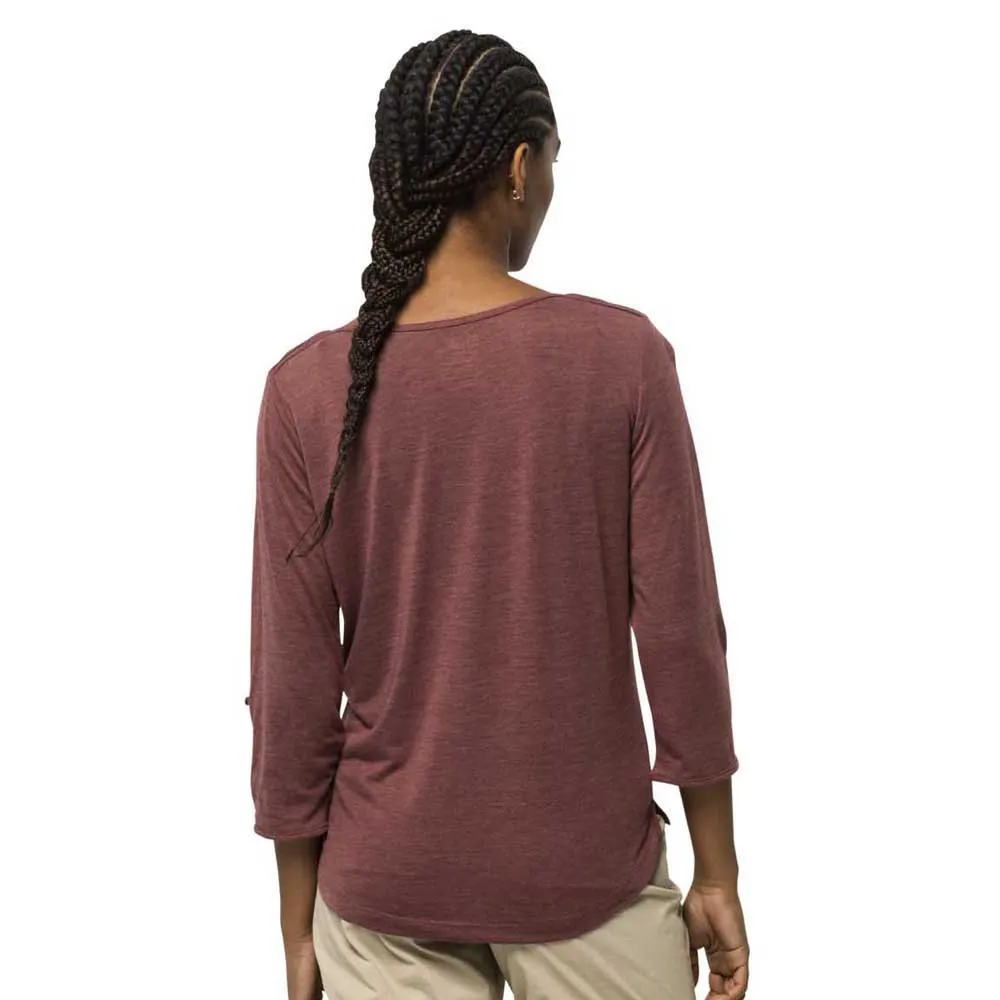Jack Wolfskin Coral Coast 3/4-arm T-shirt, Apple butter Jack Wolfskin Coral Coast 3/4-arm T-shirt, Apple butter