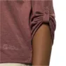 Jack Wolfskin Coral Coast 3/4-arm T-shirt, Apple butter