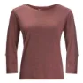Jack Wolfskin Coral Coast 3/4-arm T-shirt, Apple butter