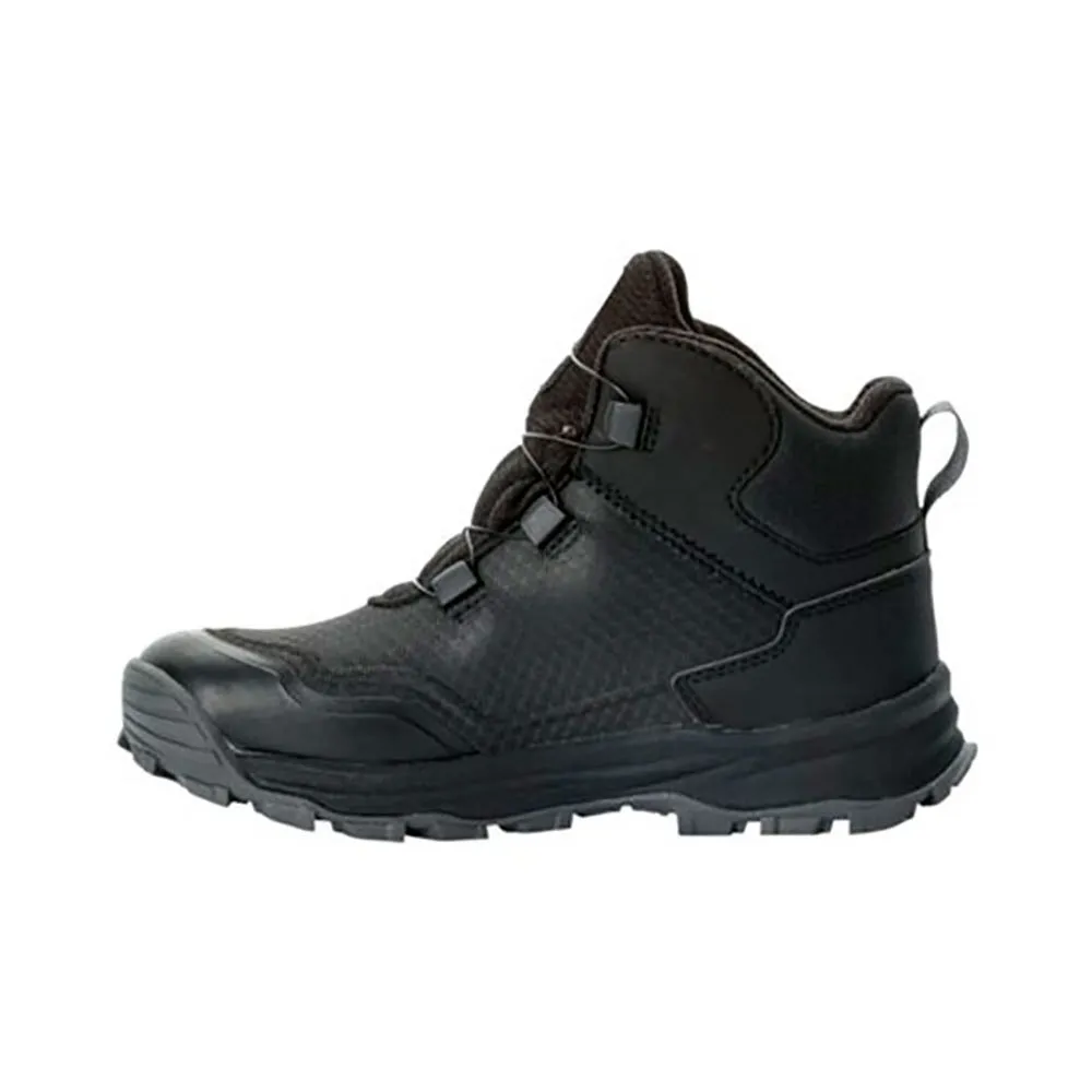 Jack Wolfskin Cyrox Texapore Dial Mid Wanderstiefel, Black, EU 34 Jack Wolfskin Cyrox Texapore Dial Mid Wanderstiefel, Black, EU 34