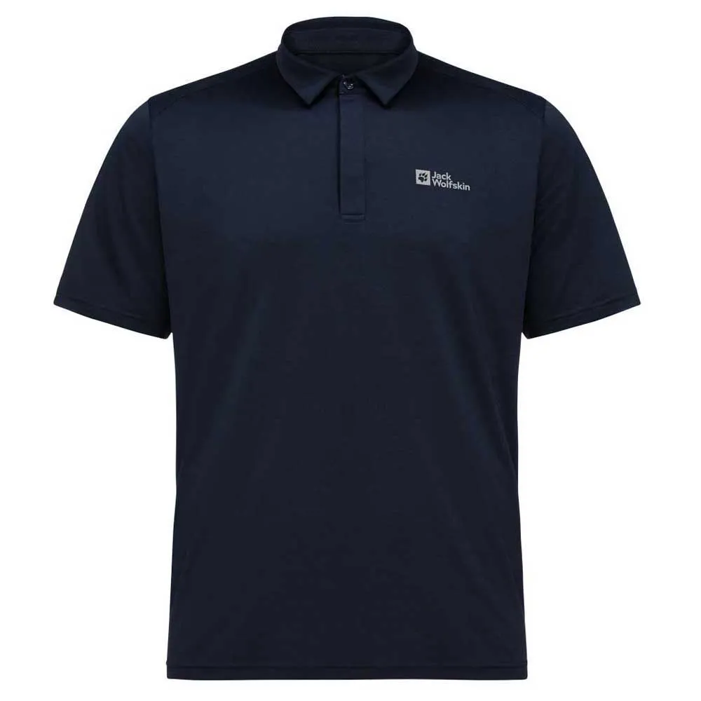 Jack Wolfskin Delgami Kurzarm-poloshirt