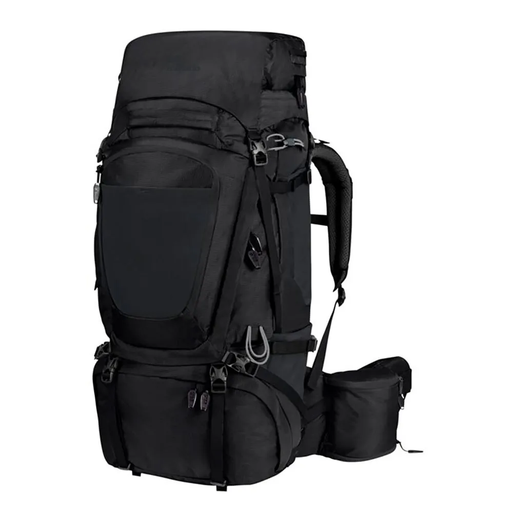 Jack Wolfskin Denali 75l Rucksack, Black Jack Wolfskin Denali 75l Rucksack, Black