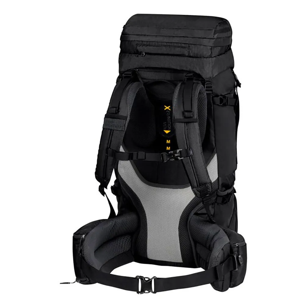Jack Wolfskin Denali 75l Rucksack, Black Jack Wolfskin Denali 75l Rucksack, Black