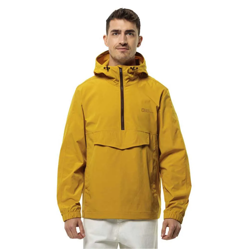 Jack Wolfskin Desert Wind Overhead Jacke, Curry Jack Wolfskin Desert Wind Overhead Jacke, Curry