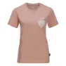 Jack Wolfskin Discover Heart Kurzarm-t-shirt