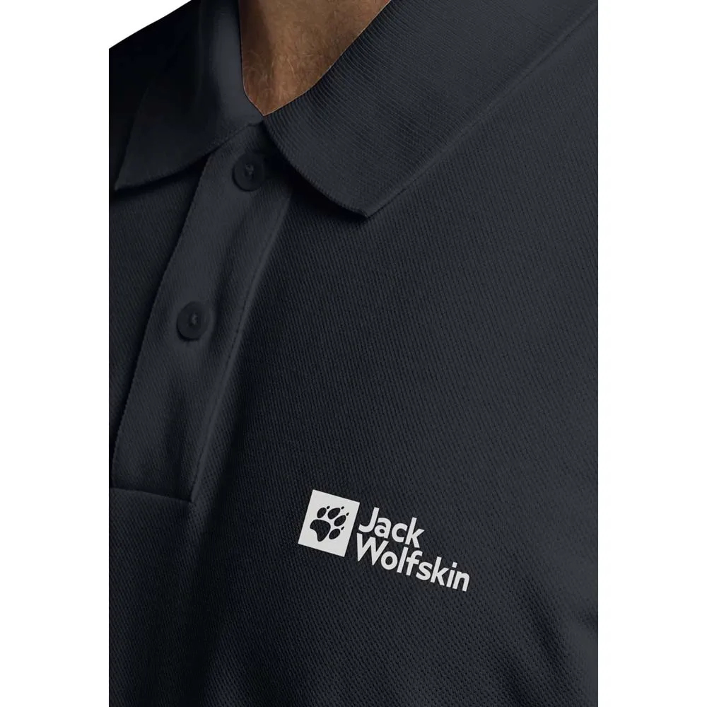 Jack Wolfskin Essential Kurzarm-poloshirt Jack Wolfskin Essential Kurzarm-poloshirt