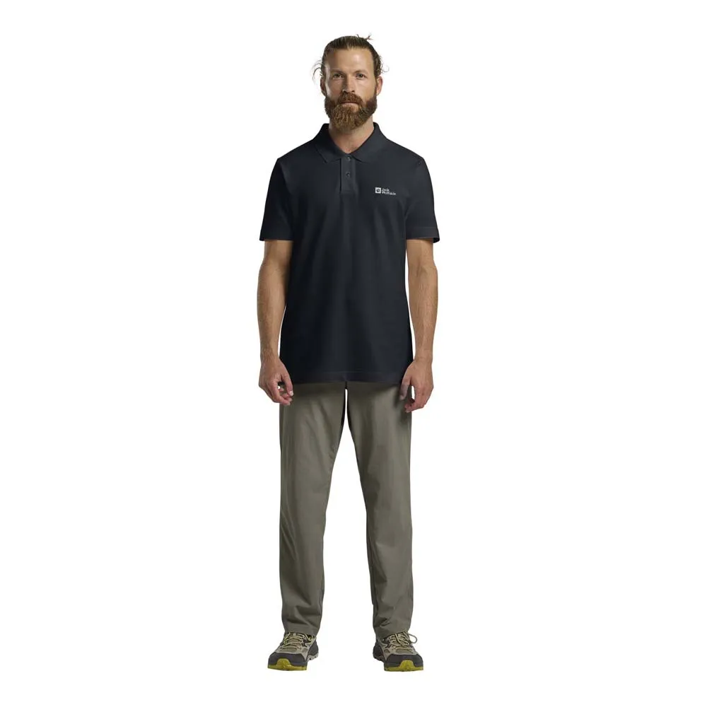 Jack Wolfskin Essential Kurzarm-poloshirt Jack Wolfskin Essential Kurzarm-poloshirt