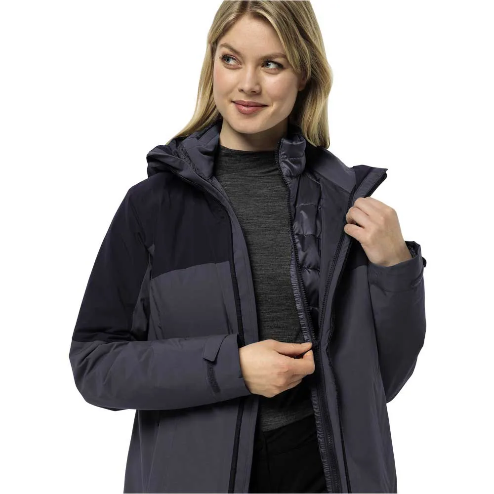 Jack Wolfskin Feldberg 3in1 Jacke, Dolphin Jack Wolfskin Feldberg 3in1 Jacke, Dolphin