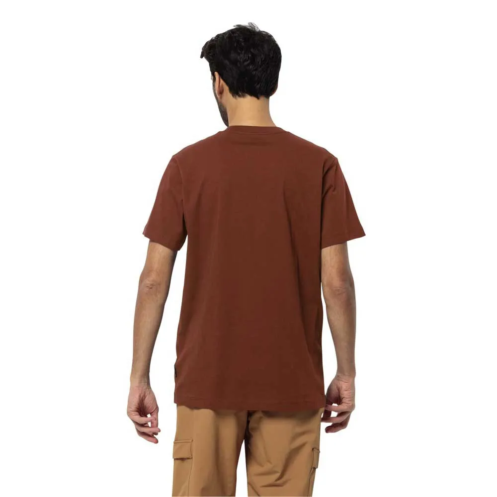 Jack Wolfskin Find Your Spot Kurzarm-t-shirt, Carmine Jack Wolfskin Find Your Spot Kurzarm-t-shirt, Carmine