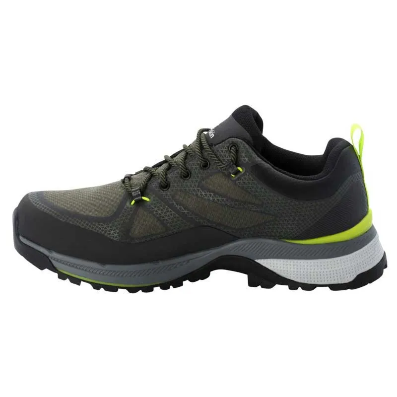 Jack Wolfskin Force Striker Texapore Wanderschuhe, Lime / dark green Jack Wolfskin Force Striker Texapore Wanderschuhe, Lime / dark green