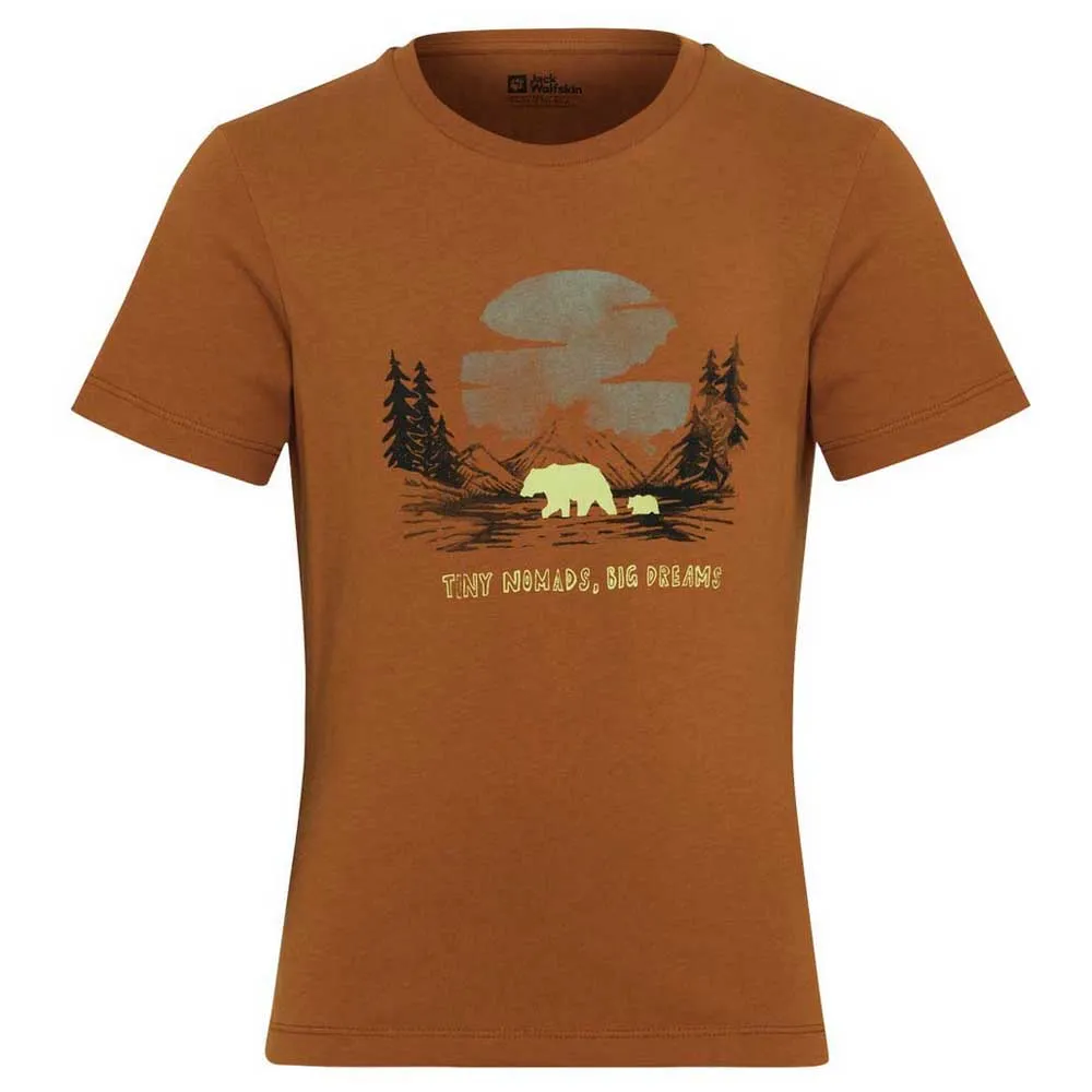 Jack Wolfskin Graphic Cotton Kurzarm-t-shirt Jack Wolfskin Graphic Cotton Kurzarm-t-shirt