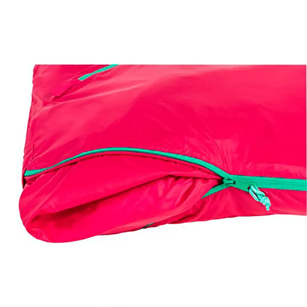 Jack Wolfskin Grow Up Dreamer Schlafsack, Pink dahlia, Left Jack Wolfskin Grow Up Dreamer Schlafsack, Pink dahlia, Left