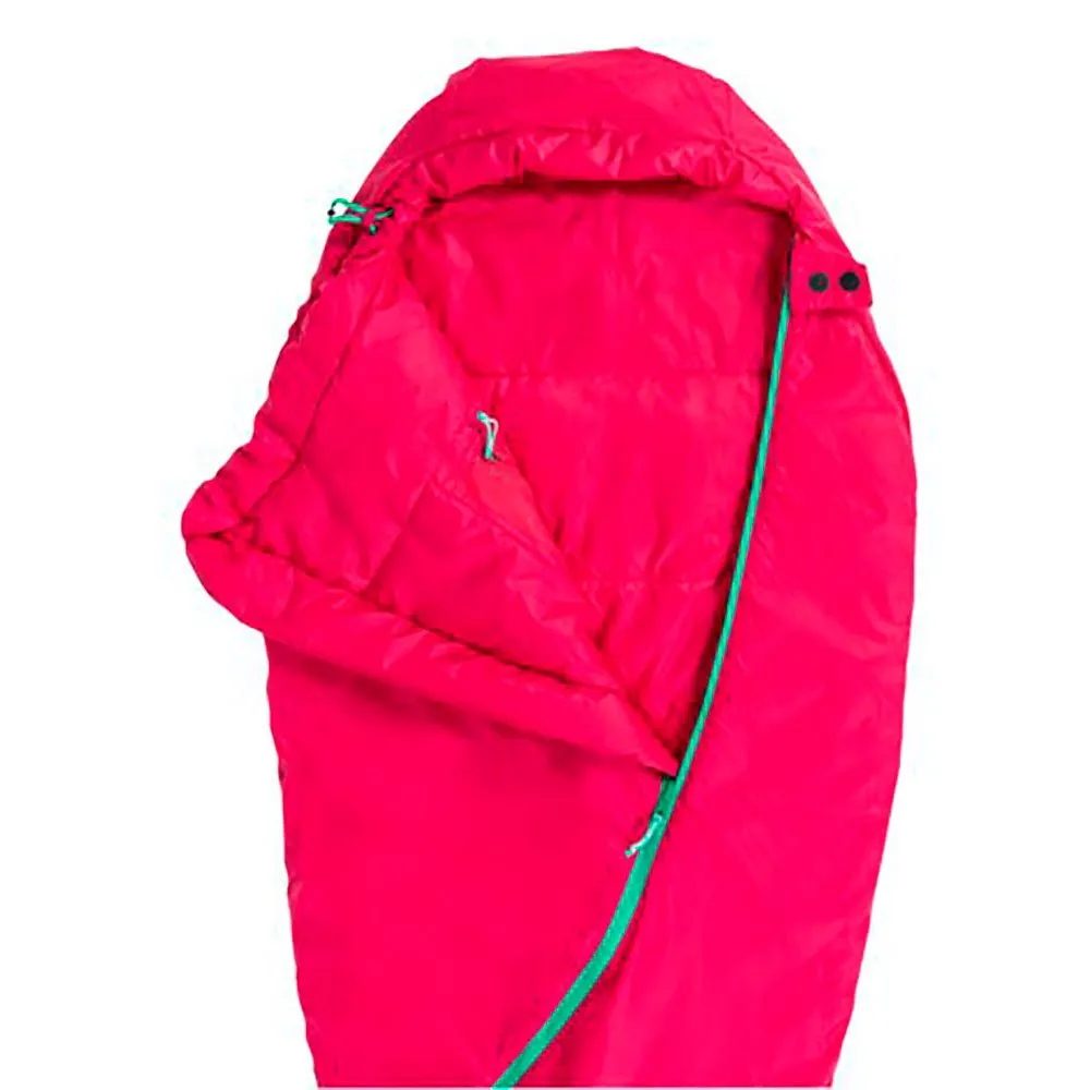 Jack Wolfskin Grow Up Dreamer Schlafsack, Pink dahlia, Left Jack Wolfskin Grow Up Dreamer Schlafsack, Pink dahlia, Left