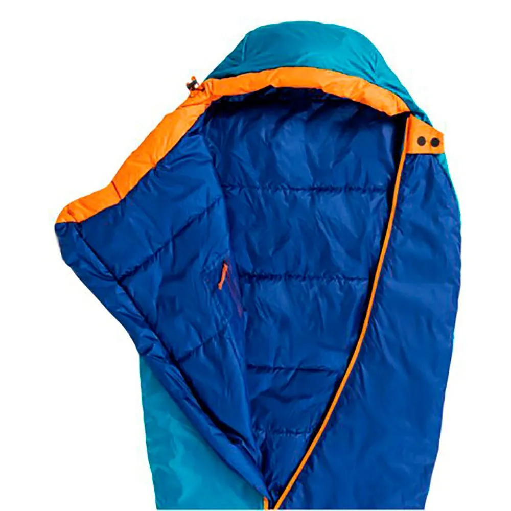 Jack Wolfskin Grow Up Moonrise Schlafsack, Active blue, Left Jack Wolfskin Grow Up Moonrise Schlafsack, Active blue, Left