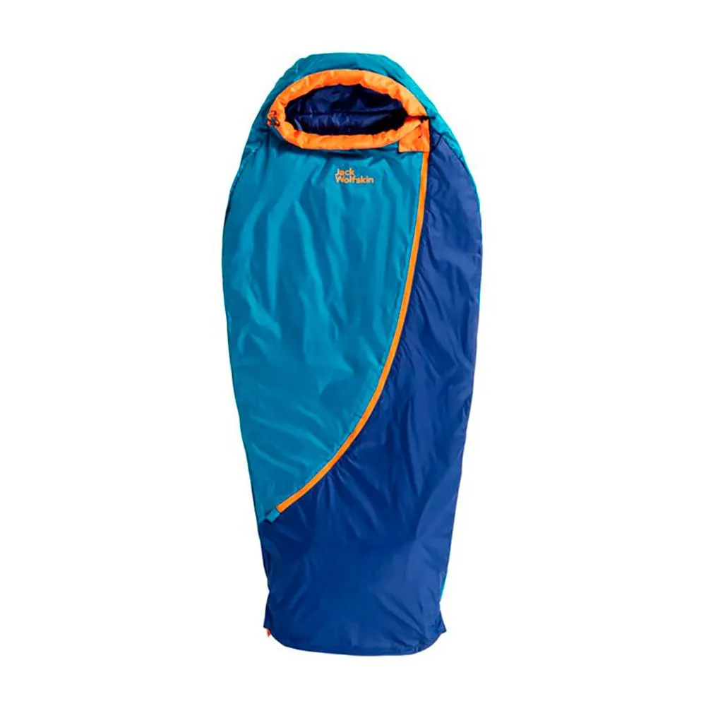 Jack Wolfskin Grow Up Moonrise Schlafsack, Active blue, Left Jack Wolfskin Grow Up Moonrise Schlafsack, Active blue, Left