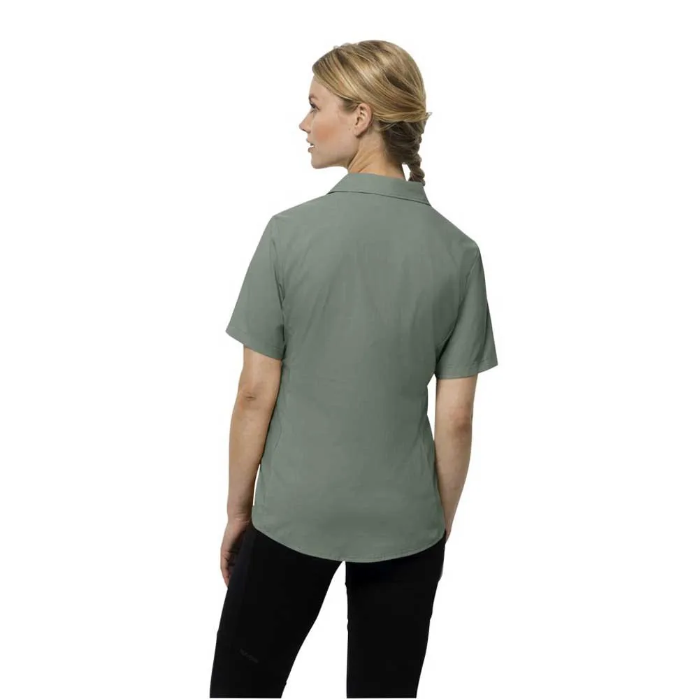 Jack Wolfskin Heidetal Kurzarmhemd, Picnic green Jack Wolfskin Heidetal Kurzarmhemd, Picnic green