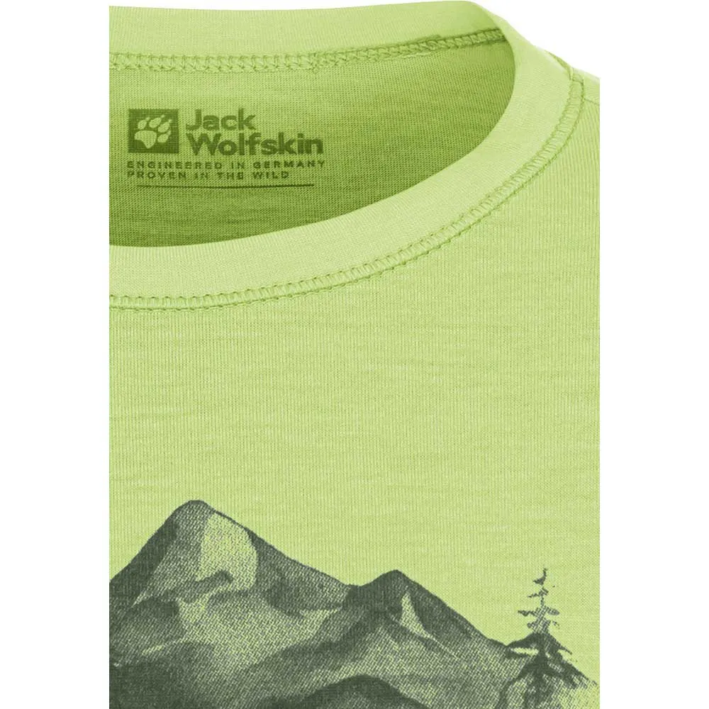 Jack Wolfskin Hiking Graphic Kurzarm-t-shirt Jack Wolfskin Hiking Graphic Kurzarm-t-shirt