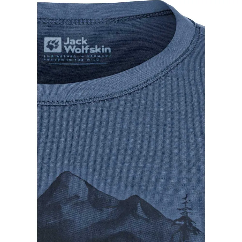 Jack Wolfskin Hiking Graphic Kurzarm-t-shirt Jack Wolfskin Hiking Graphic Kurzarm-t-shirt