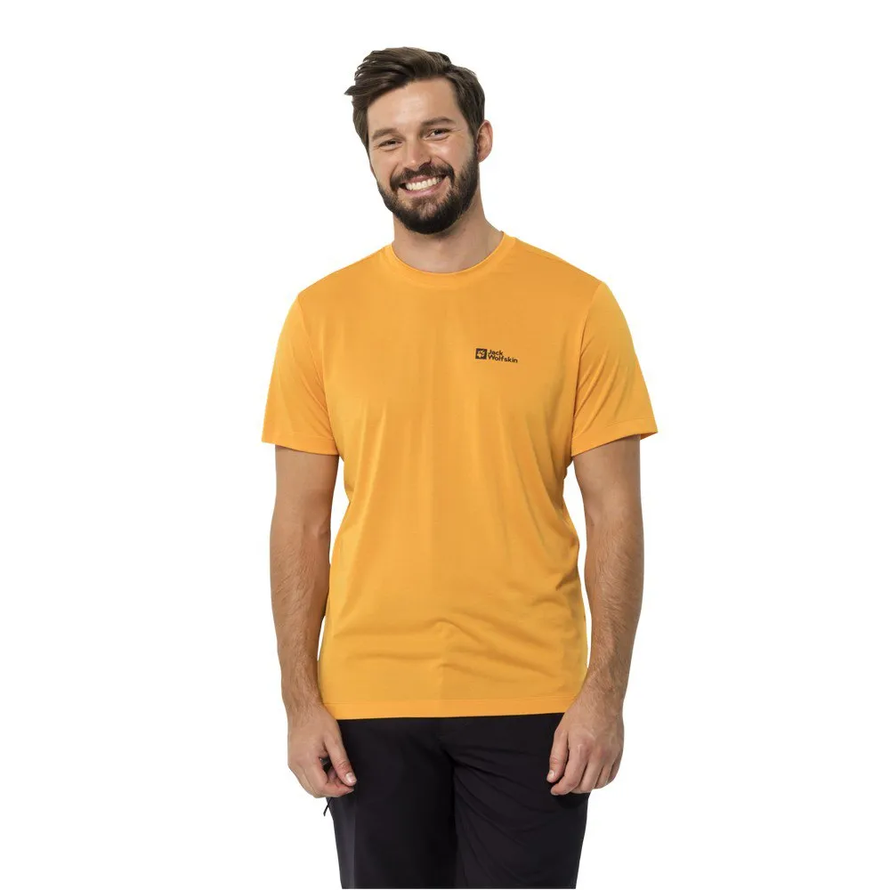 Jack Wolfskin Hiking Kurzarm-t-shirt, Orange pop Jack Wolfskin Hiking Kurzarm-t-shirt, Orange pop