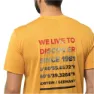 Jack Wolfskin Hiking Kurzarm-t-shirt, Orange pop
