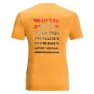 Jack Wolfskin Hiking Kurzarm-t-shirt, Orange pop