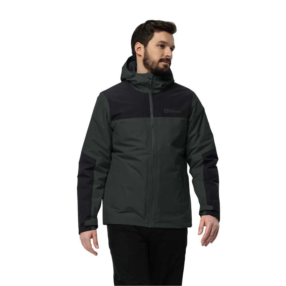 Jack Wolfskin Jasper Ins Jacke, Black olive Jack Wolfskin Jasper Ins Jacke, Black olive