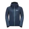 Jack Wolfskin Jwp Softshelljacke, Dark sea, 164cm