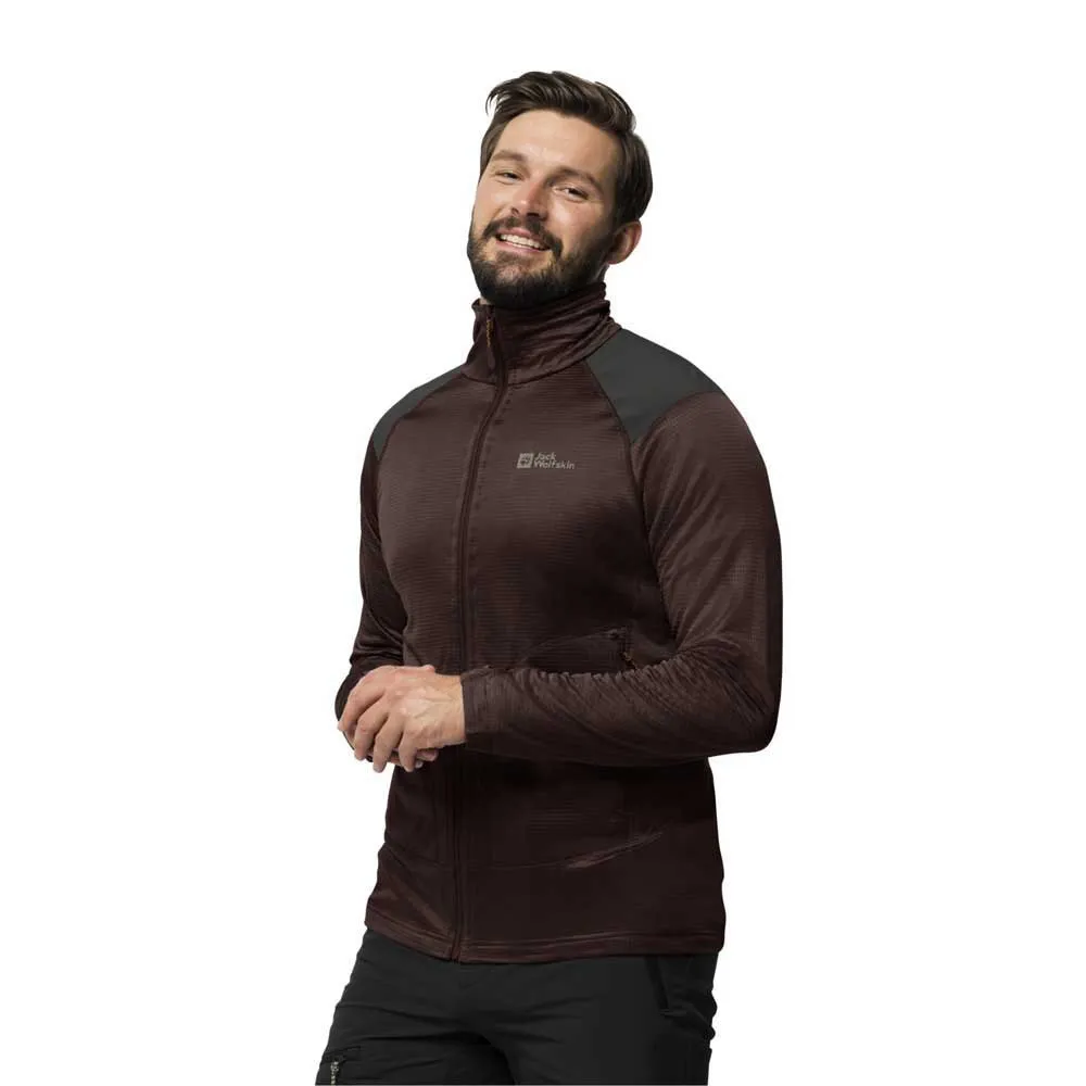 Jack Wolfskin Kammweg Fleece Mit Durchgehendem Reißverschluss Jack Wolfskin Kammweg Fleece Mit Durchgehendem Reißverschluss