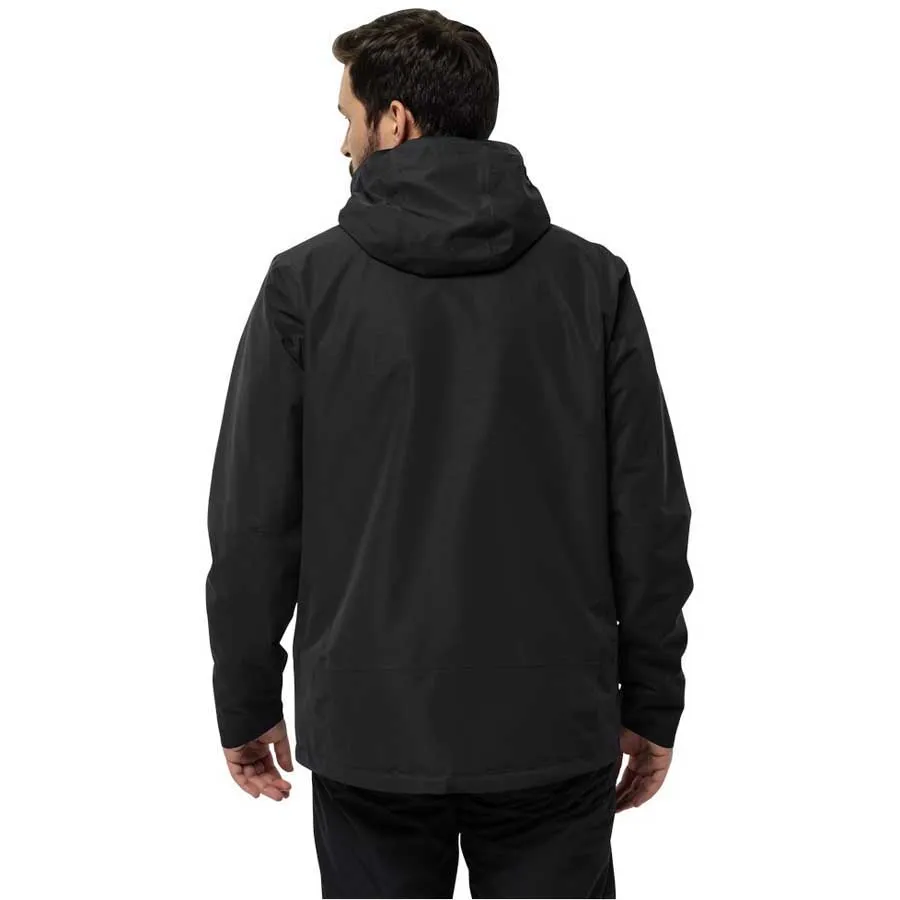 Jack Wolfskin Luntal 3in1 Jacke Refurbished, Black 1 Jack Wolfskin Luntal 3in1 Jacke Refurbished, Black 1
