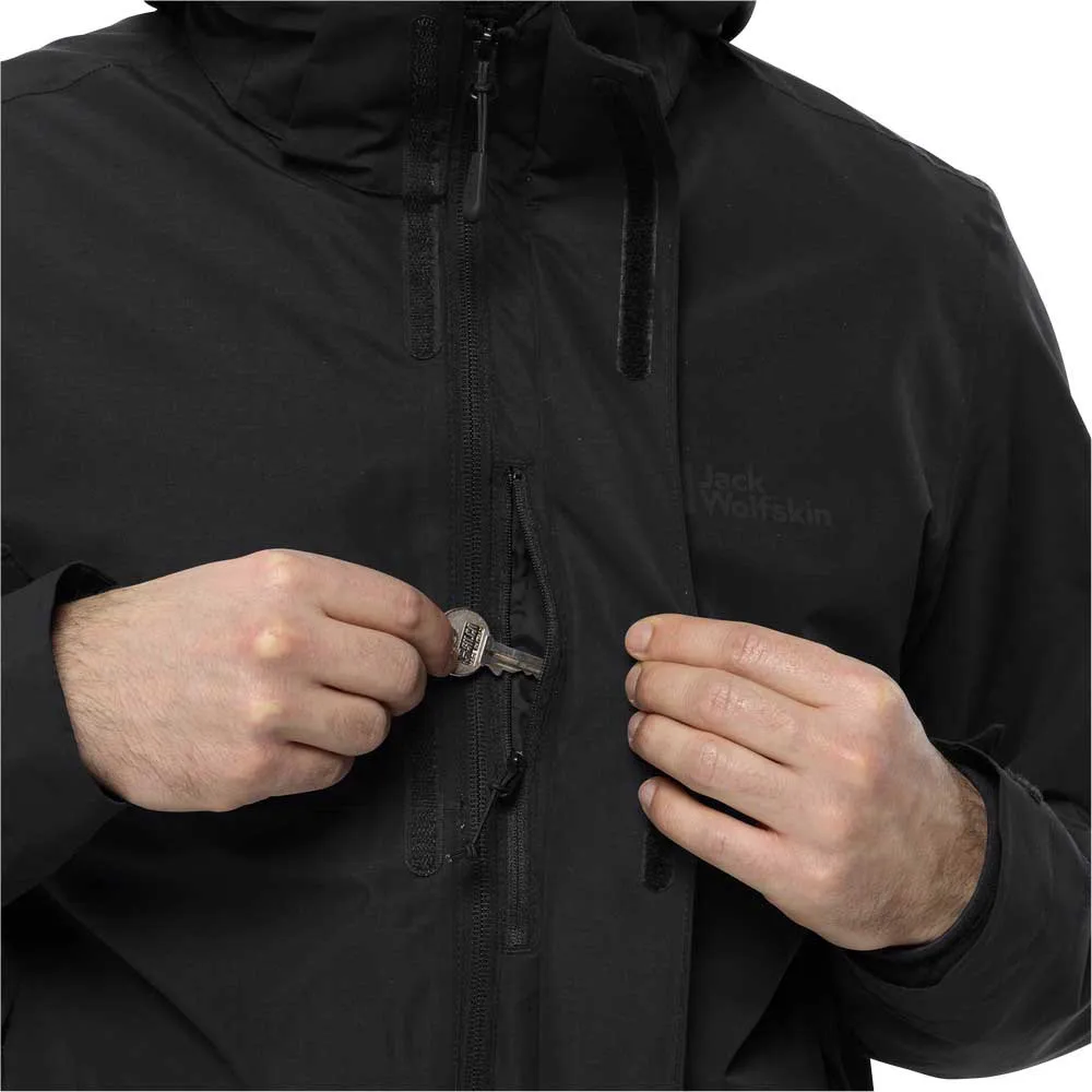 Jack Wolfskin Luntal 3in1 Jacke Refurbished, Black 1 Jack Wolfskin Luntal 3in1 Jacke Refurbished, Black 1