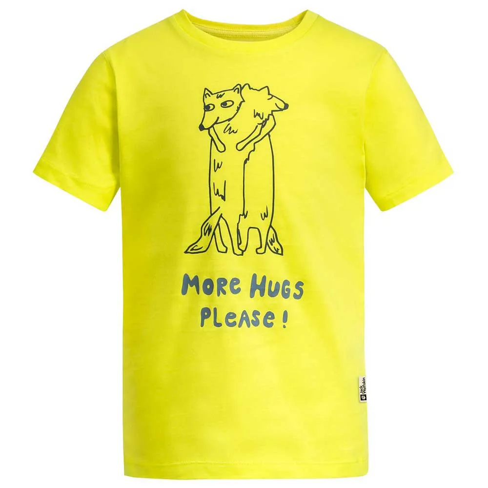Jack Wolfskin More Hugs Kurzarm-t-shirt Jack Wolfskin More Hugs Kurzarm-t-shirt
