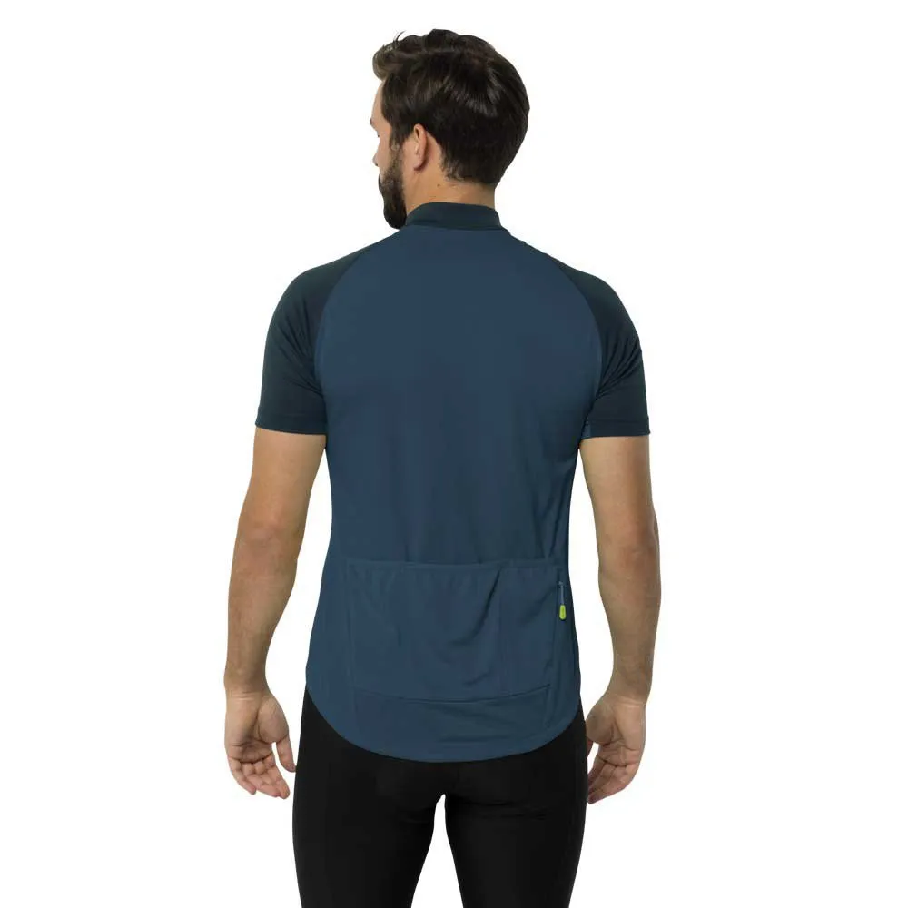 Jack Wolfskin Morobbia Fz Kurzarm-t-shirt, Blue daze
