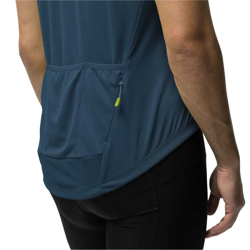 Jack Wolfskin Morobbia Fz Kurzarm-t-shirt, Blue daze