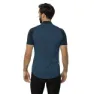 Jack Wolfskin Morobbia Fz Kurzarm-t-shirt, Blue daze