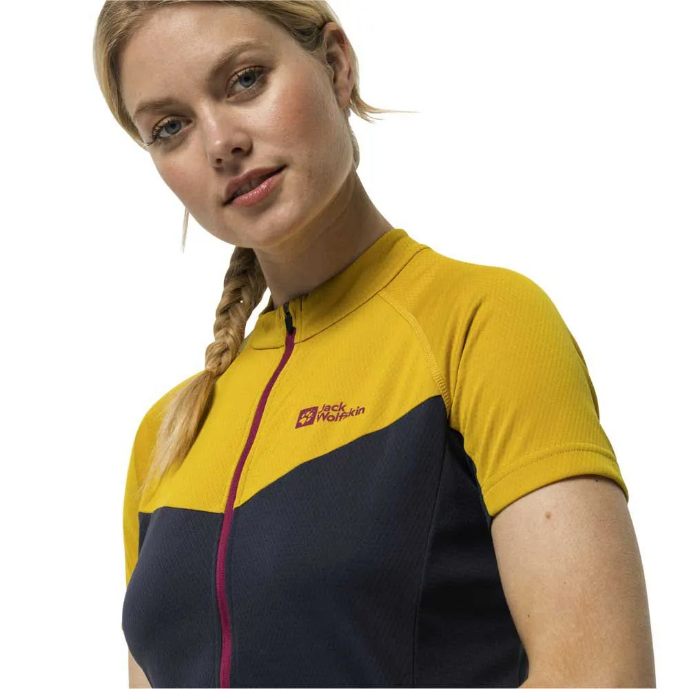 Jack Wolfskin Morobbia Fz Kurzarm-t-shirt