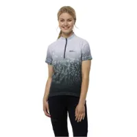 Jack Wolfskin Morobbia Half Zip Print Kurzarm-t-shirt Jack Wolfskin Morobbia Half Zip Print Kurzarm-t-shirt