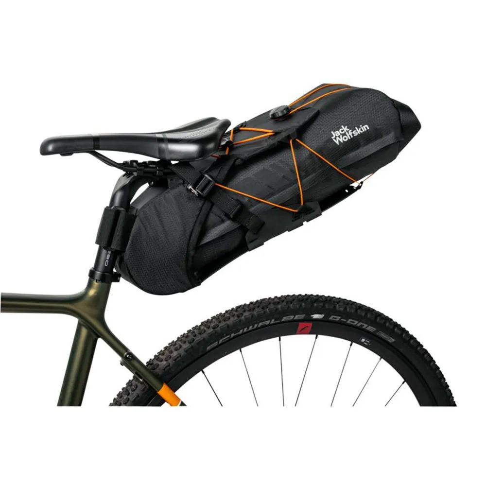 Jack Wolfskin Morobbia Seat Tasche, Flash black, One Size Jack Wolfskin Morobbia Seat Tasche, Flash black, One Size