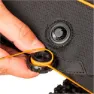 Jack Wolfskin Morobbia Seat Tasche, Flash black, One Size