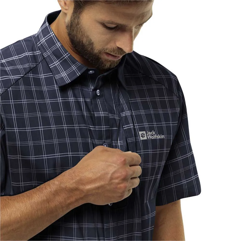 Jack Wolfskin Norbo Kurzarmhemd Jack Wolfskin Norbo Kurzarmhemd