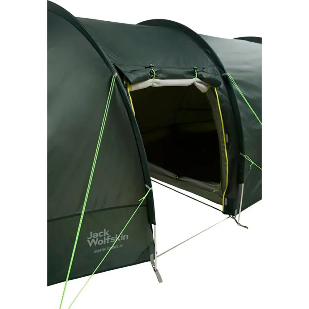 Jack Wolfskin North Iii Zelt, Island moss, 3PL Jack Wolfskin North Iii Zelt, Island moss, 3PL