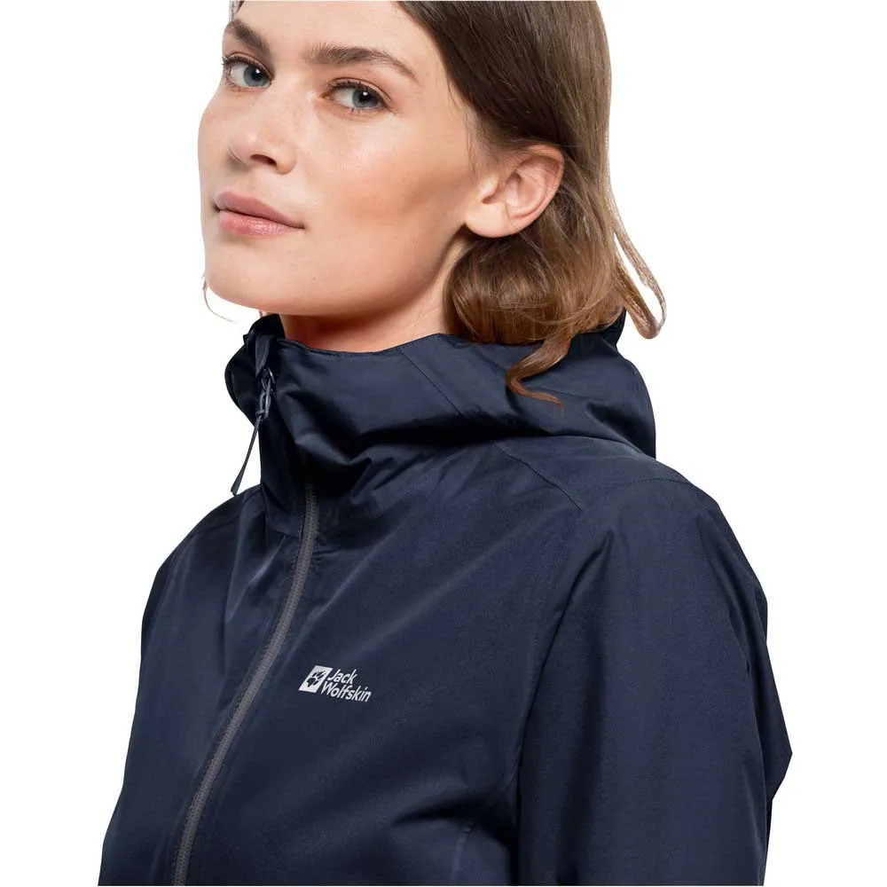 Jack Wolfskin Pack & Go Jacke, Night blue Jack Wolfskin Pack & Go Jacke, Night blue
