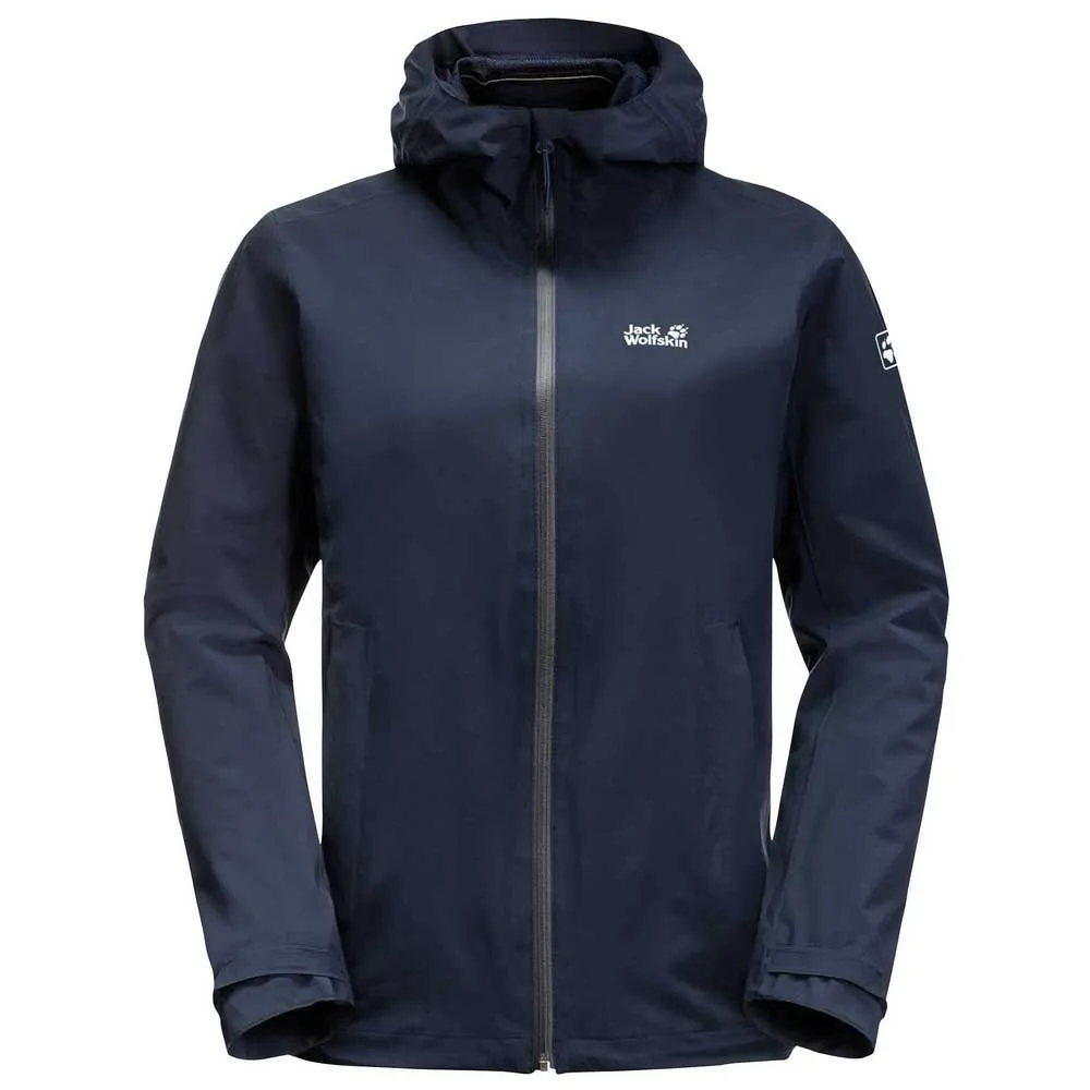 Jack Wolfskin Pack & Go Jacke, Night blue Jack Wolfskin Pack & Go Jacke, Night blue