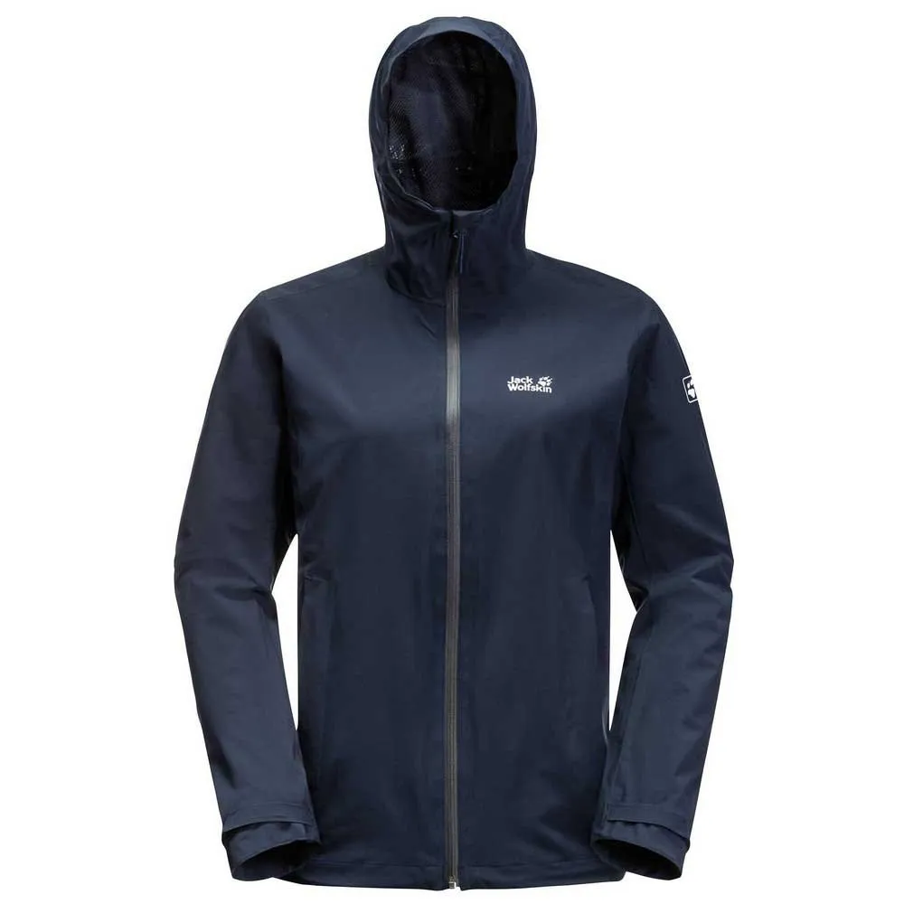 Jack Wolfskin Pack & Go Jacke, Night blue Jack Wolfskin Pack & Go Jacke, Night blue