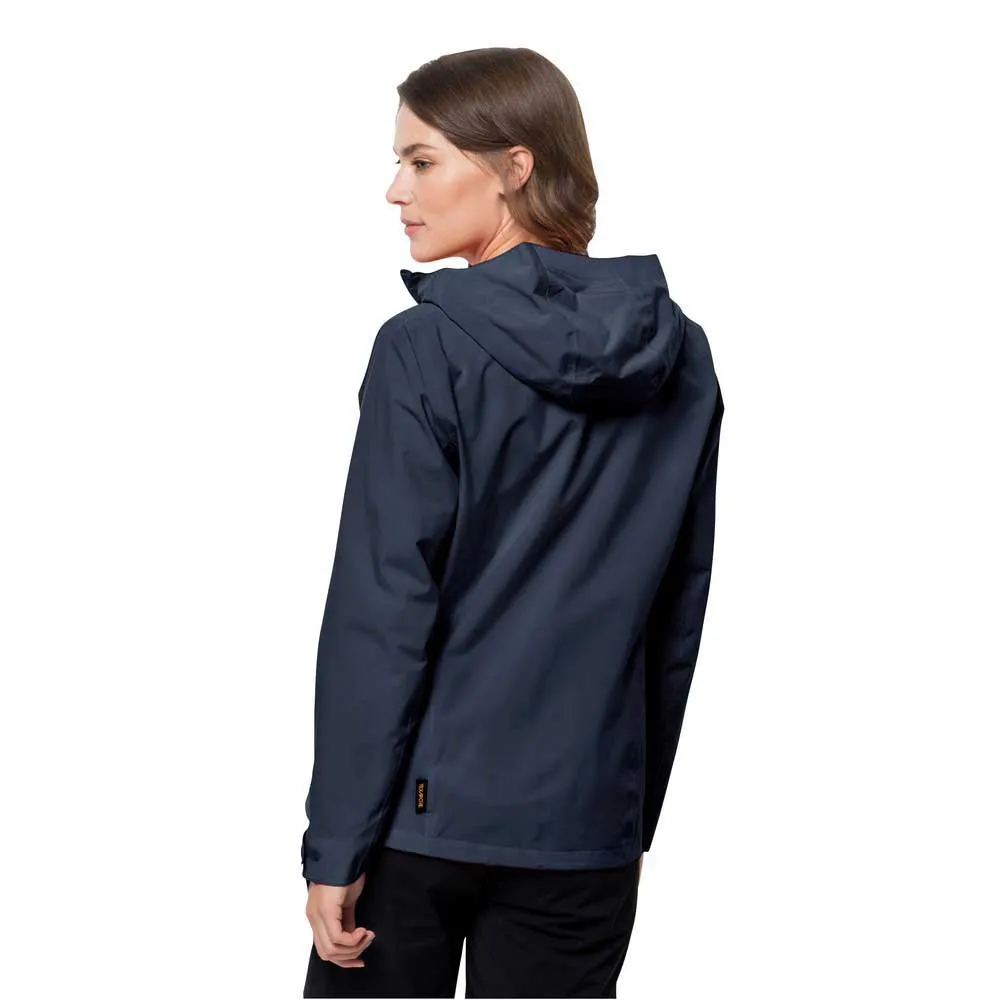 Jack Wolfskin Pack & Go Jacke, Night blue Jack Wolfskin Pack & Go Jacke, Night blue