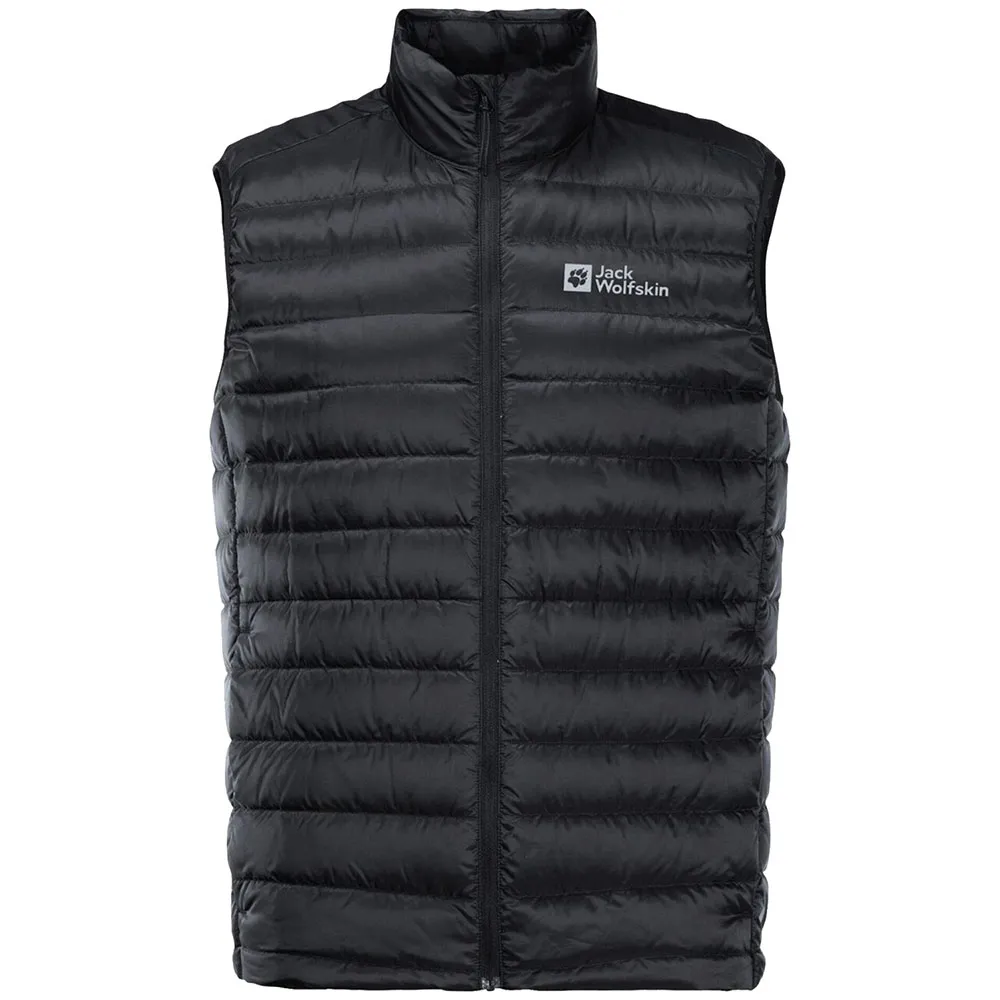Jack Wolfskin Pack Go Weste, Black Jack Wolfskin Pack Go Weste, Black