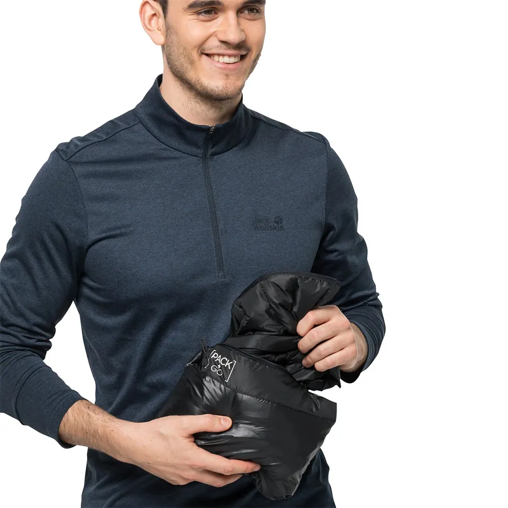 Jack Wolfskin Pack Go Weste, Black Jack Wolfskin Pack Go Weste, Black