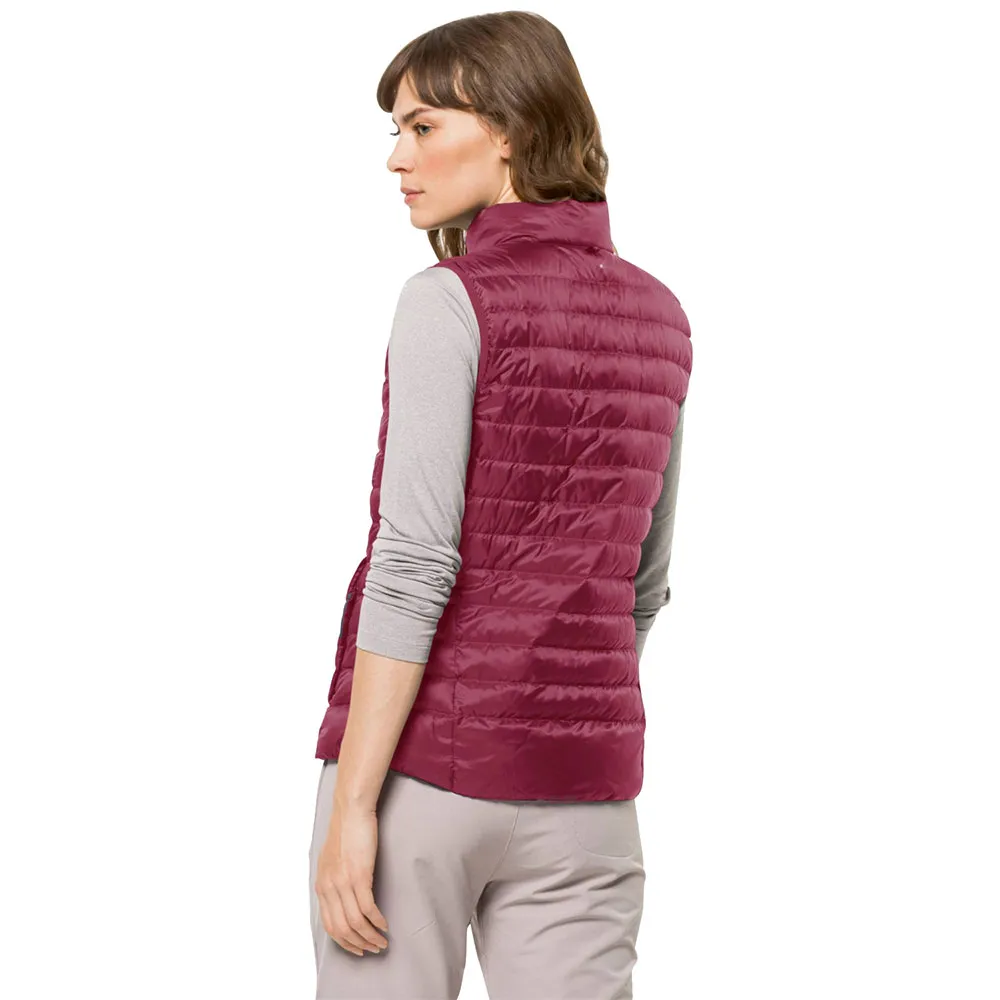 Jack Wolfskin Pack Go Weste Refurbished, Sangria red Jack Wolfskin Pack Go Weste Refurbished, Sangria red
