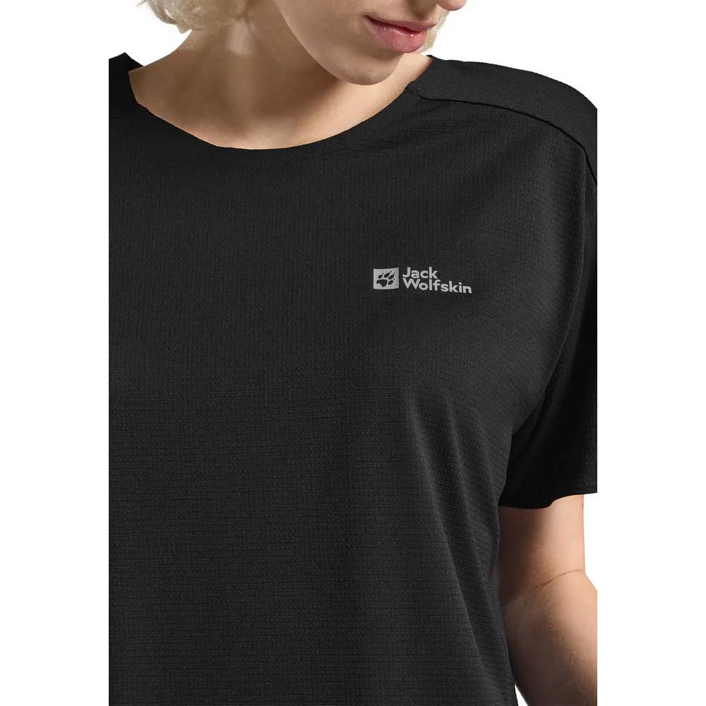 Jack Wolfskin Prelight Stride Crop Kurzarm-t-shirt Jack Wolfskin Prelight Stride Crop Kurzarm-t-shirt